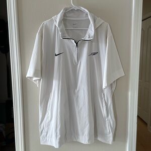 University of Toledo White Hooded Nike Pullover Men’s XXL
